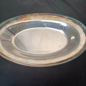 The Silver Company serving plate